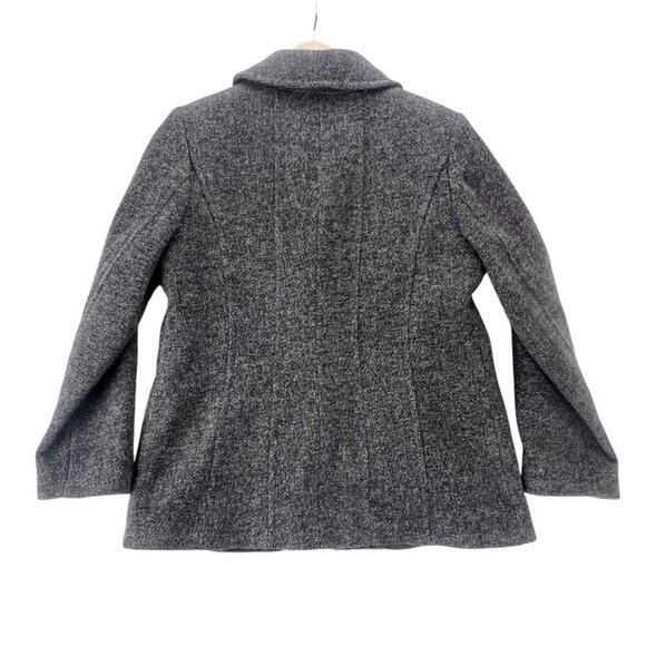 London Fog Grey Wool Blend Size PL - Picture 2 of 7